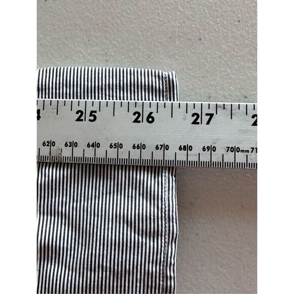 John Varvatos USA LS Button Up Shirt Mens XL Grey Striped Coastal Prep - Picture 5 of 7